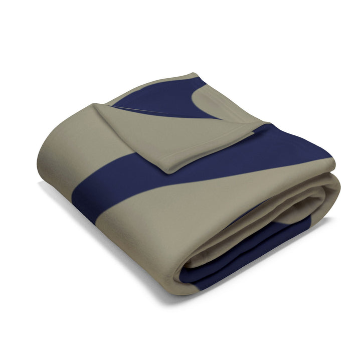 Abstract Wave Arctic Fleece Blanket | Solenriz - Rizzlly