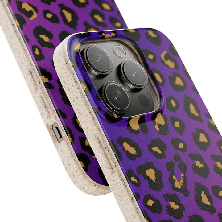 Gradient Leopard Biodegradable Cases
