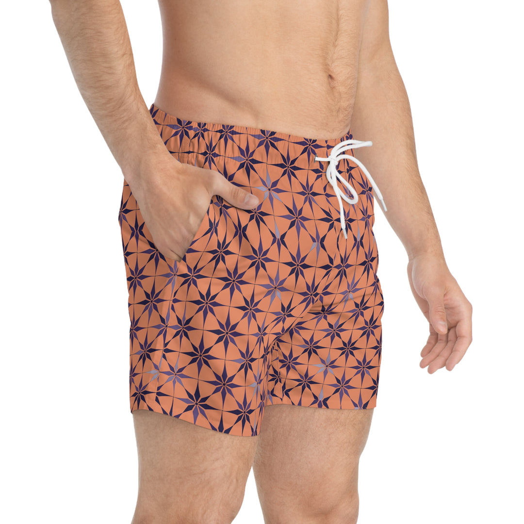 Vibrant Printed Swim Trunks | Solenriz