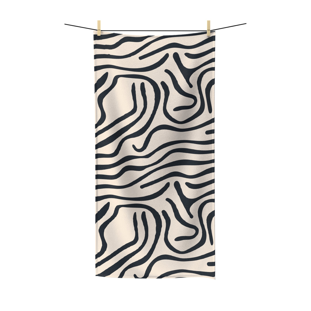 Cool Zebra Polycotton Towel | Solenriz - Rizzlly