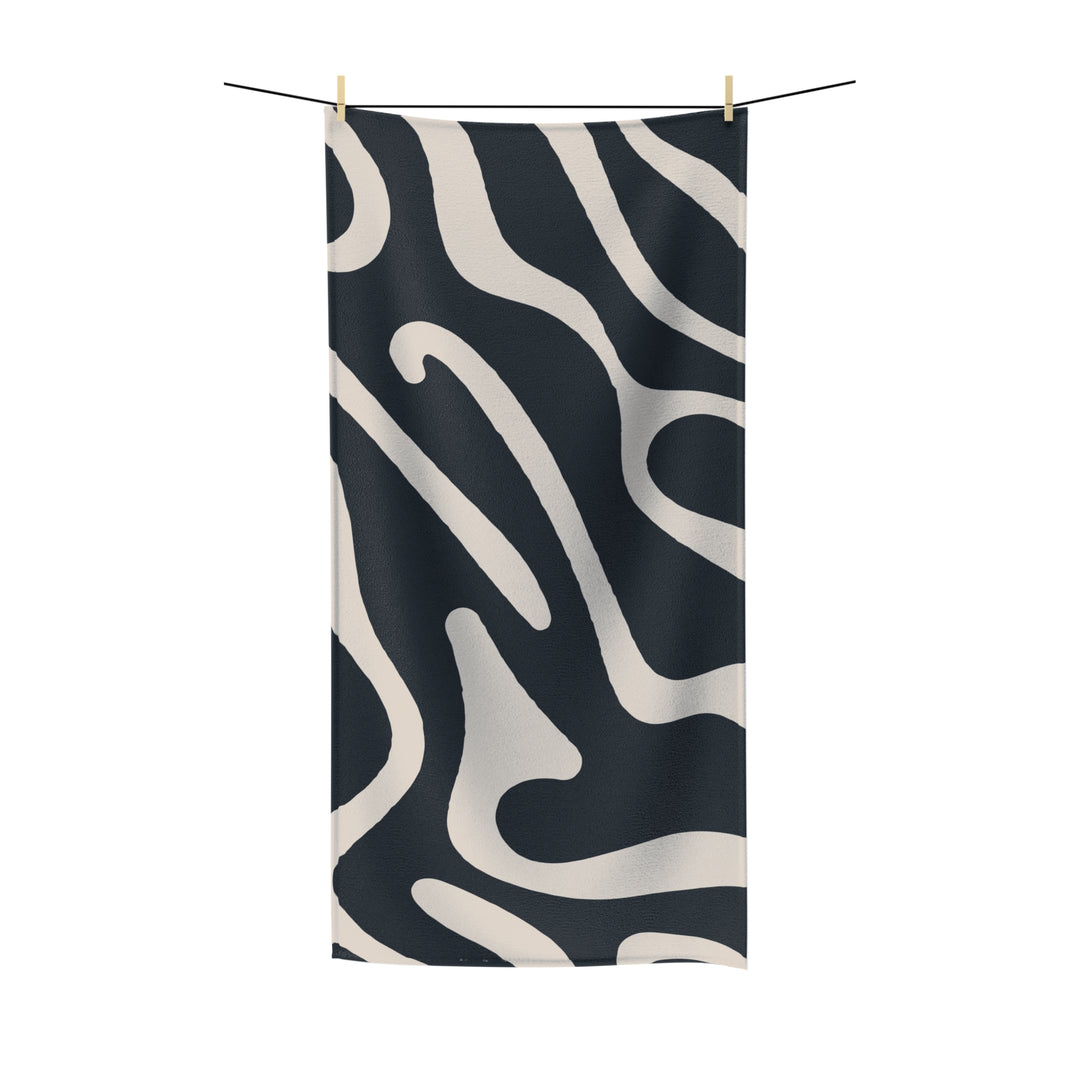 Abstract Polycotton Towel | Solenriz - Rizzlly