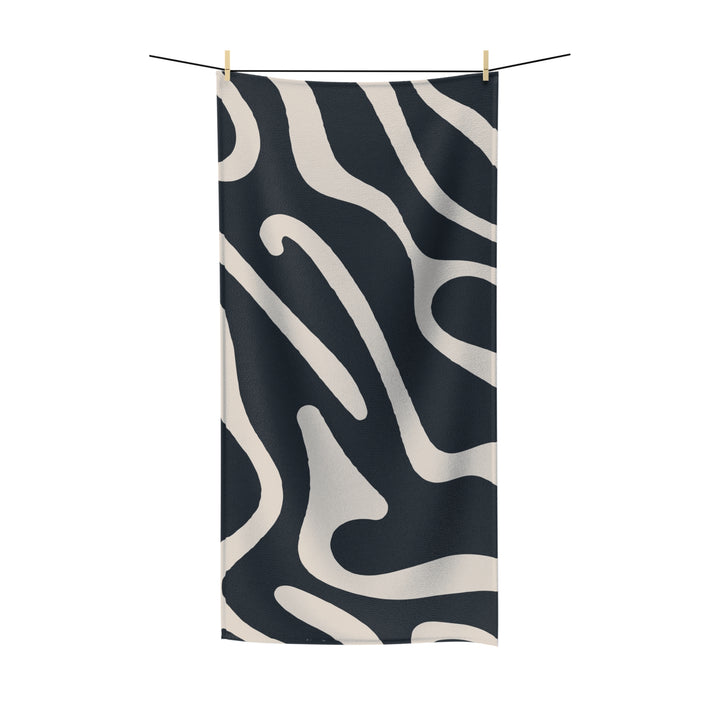 Abstract Polycotton Towel | Solenriz - Rizzlly