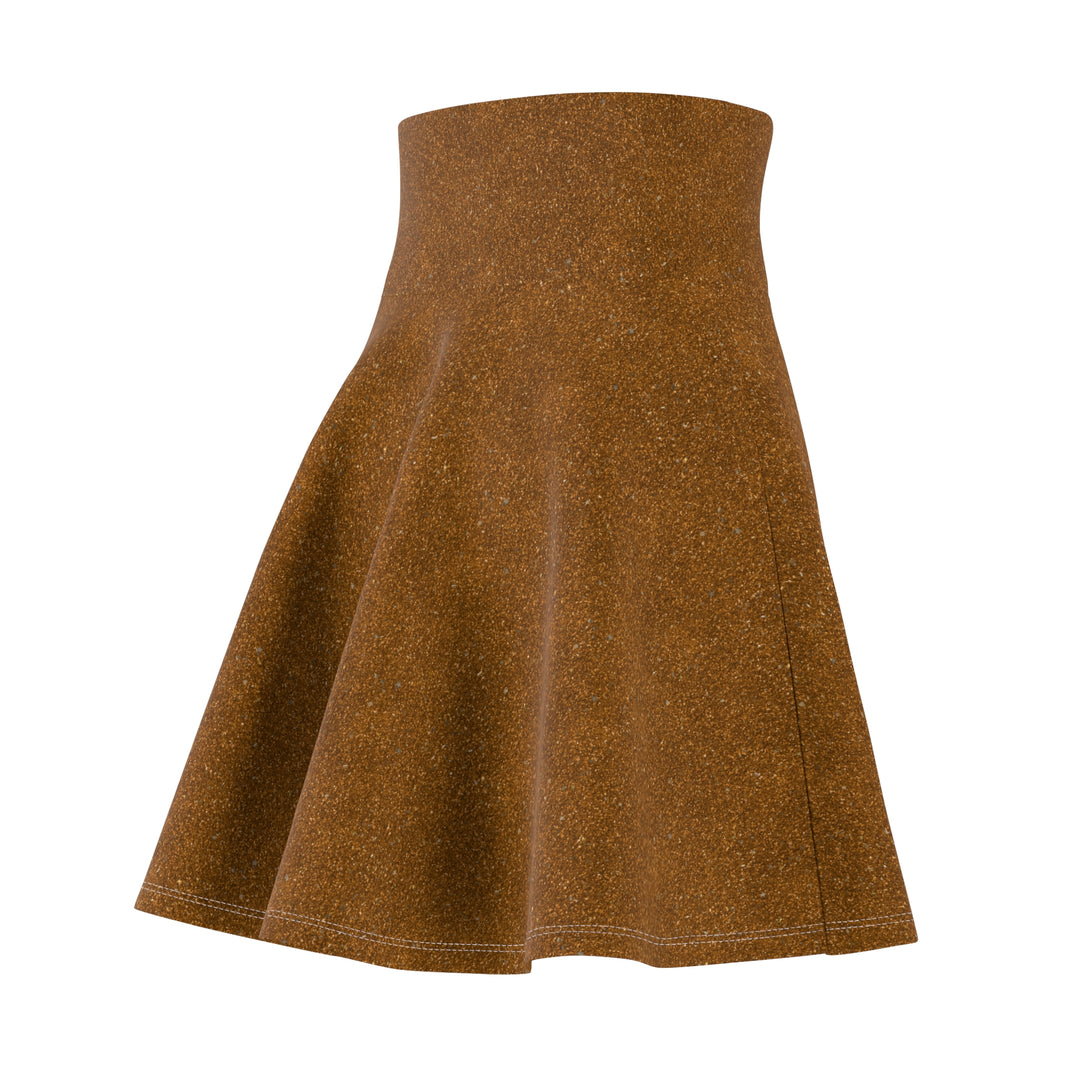 Dark Amber Women's Skater Skirt | Solenriz - Rizzlly