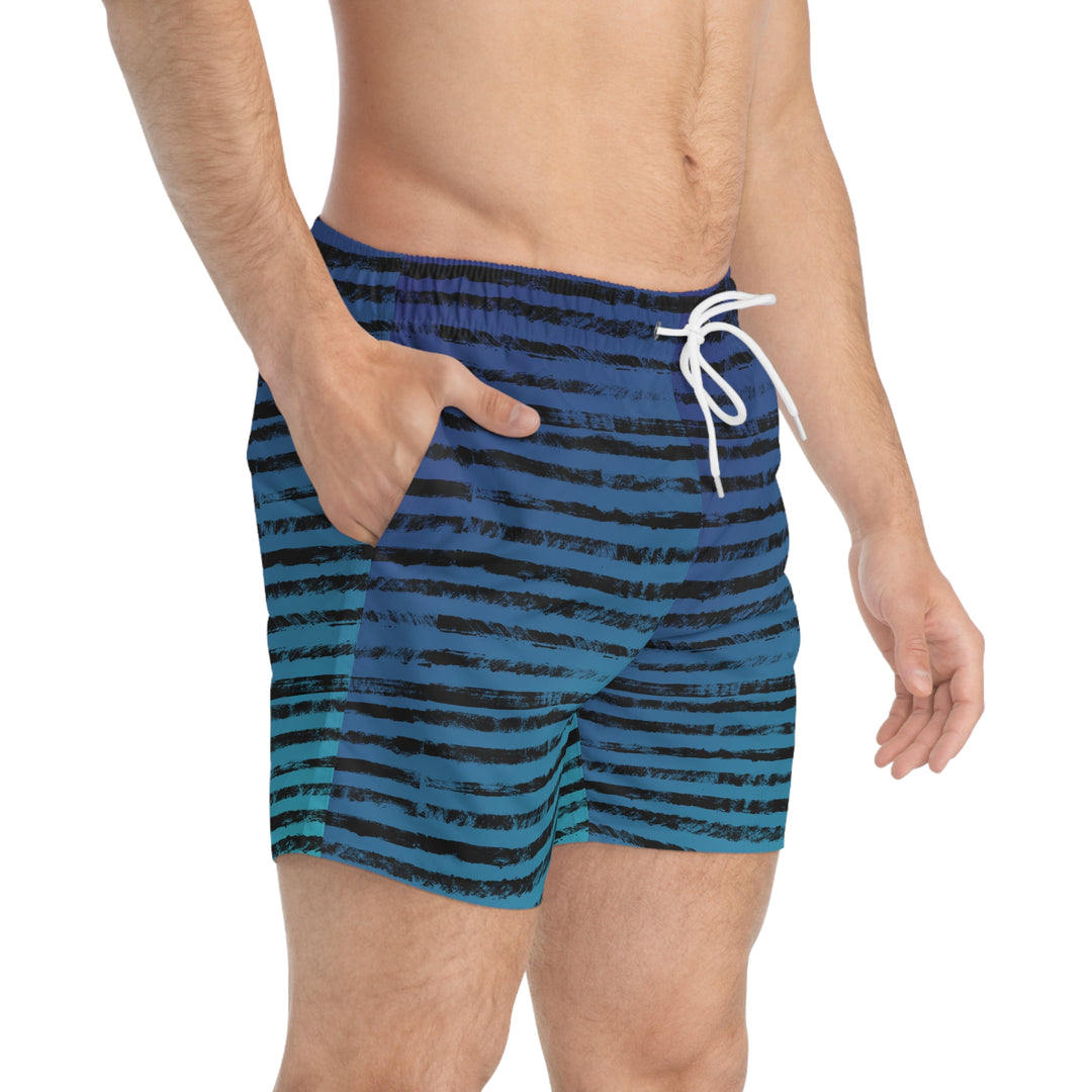 Vibrant Ombre Swim Trunks | Solenriz