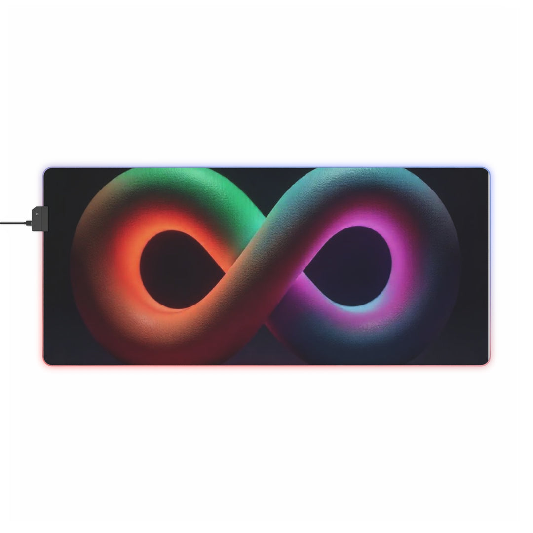 LED Infinity Gaming Mouse Pad