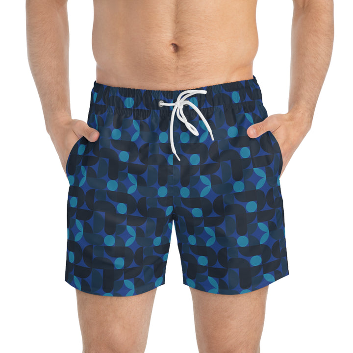 Cool Geometric Swim Trunks | Solenriz