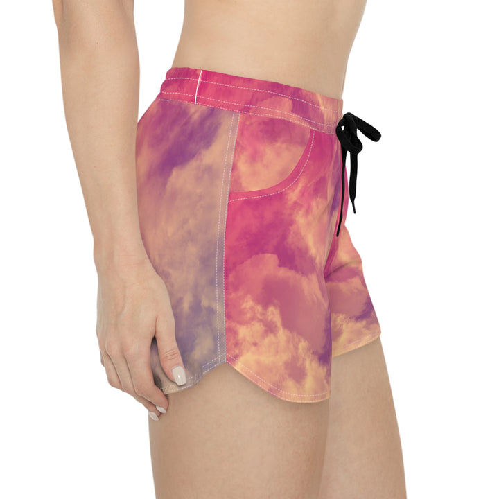 Dreamy Sunset Casual Shorts | Solenriz - Rizzlly