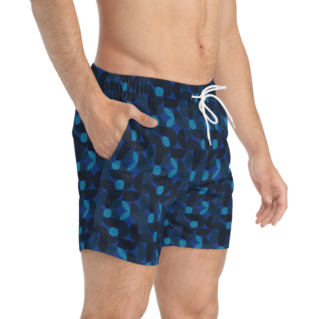 Cool Geometric Swim Trunks | Solenriz