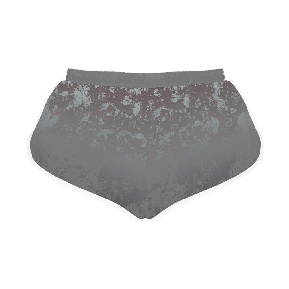 Women's Relaxed Shorts - Comfy Casual Beachwear with Abstract Design - Rizzlly