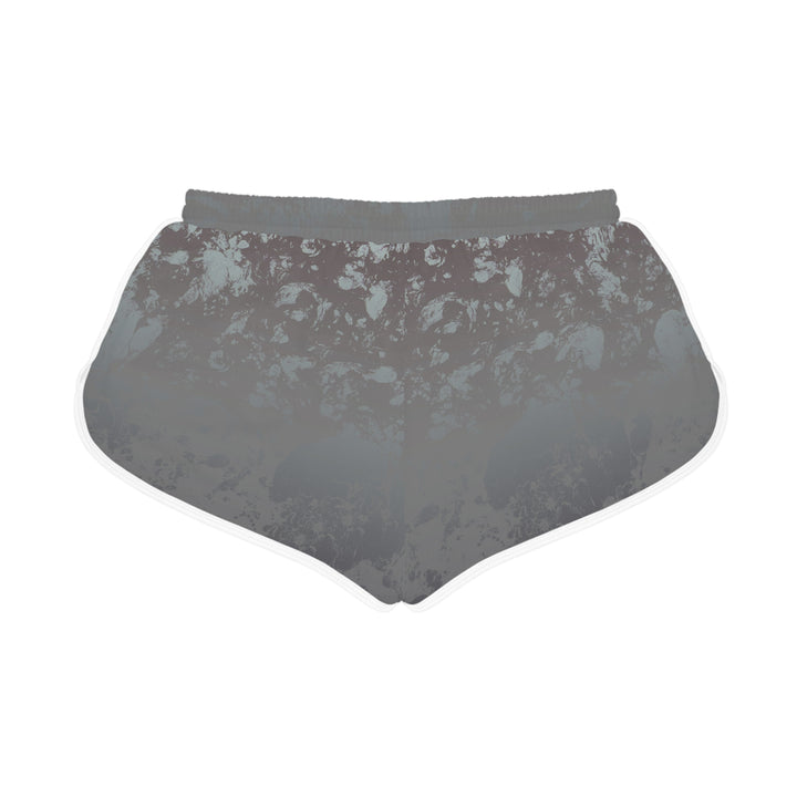 Women's Relaxed Shorts - Comfy Casual Beachwear with Abstract Design - Rizzlly