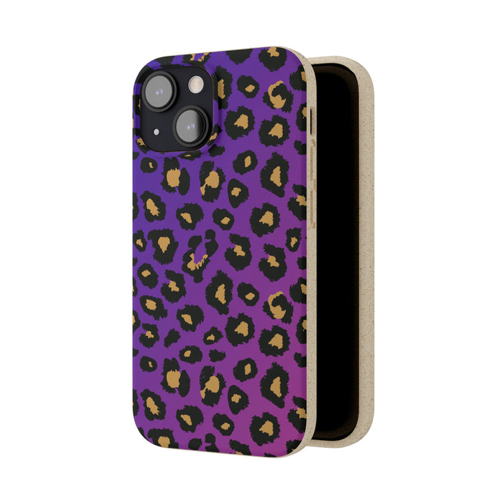Gradient Leopard Biodegradable Cases