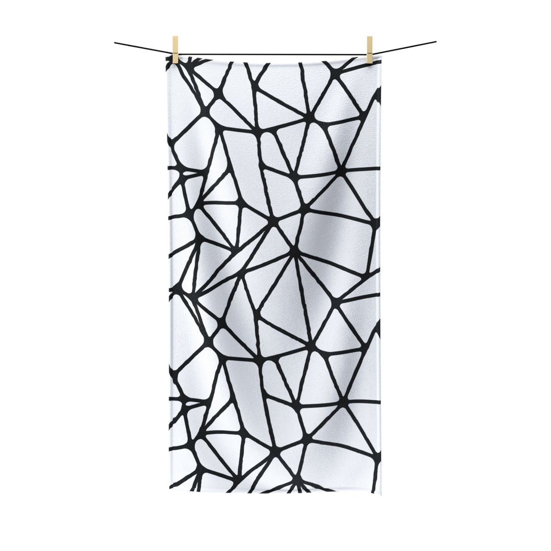 Zig Zag Polycotton Towel | Solenriz - Rizzlly