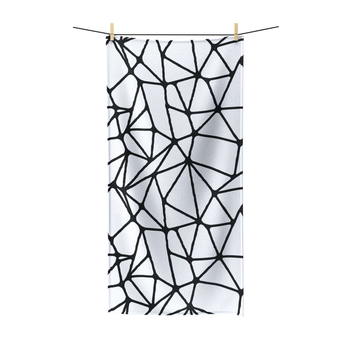 Zig Zag Polycotton Towel | Solenriz - Rizzlly