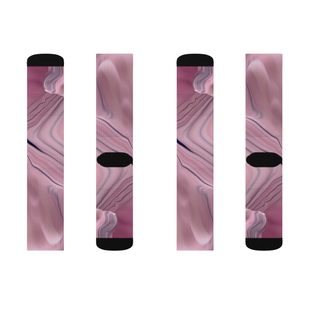 Sublimation Socks Purple Galaxy | Solenriz - Rizzlly