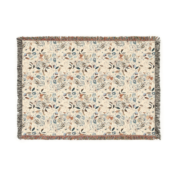 Bohemian Floral Woven Blanket - Rizzlly