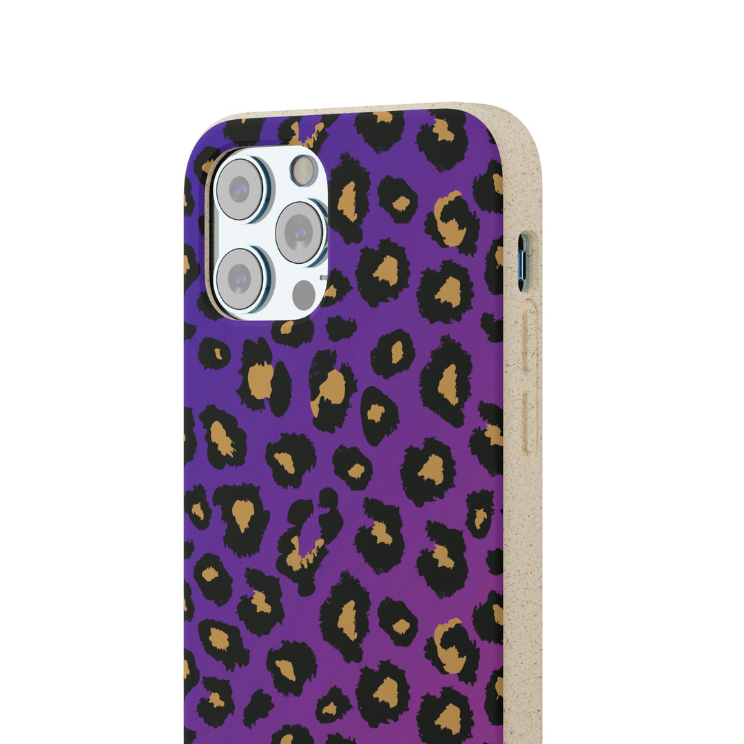 Gradient Leopard Biodegradable Cases