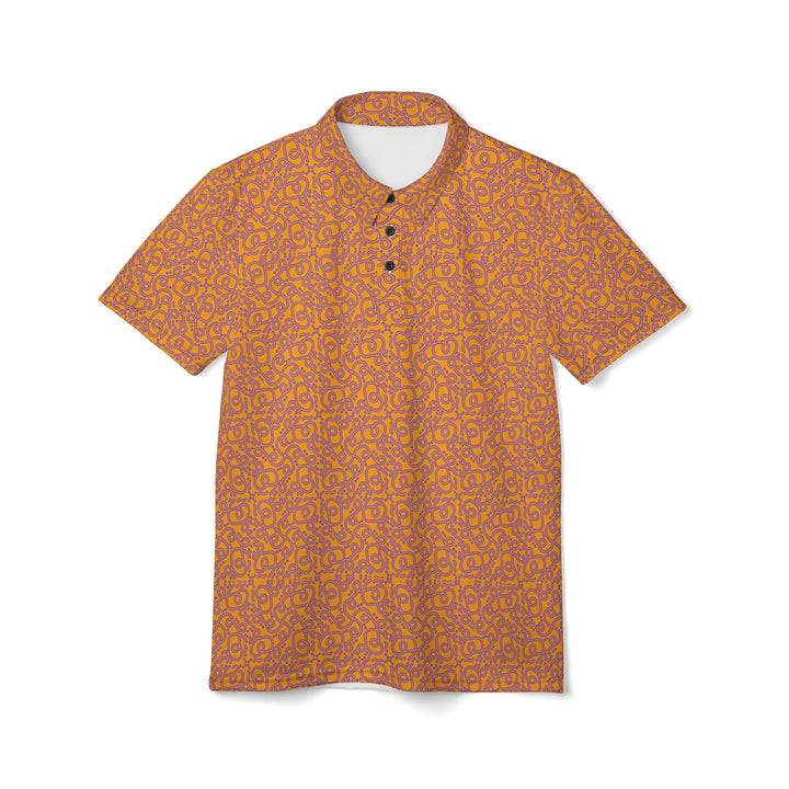 Deep Orange Polo Shirt | Solenriz