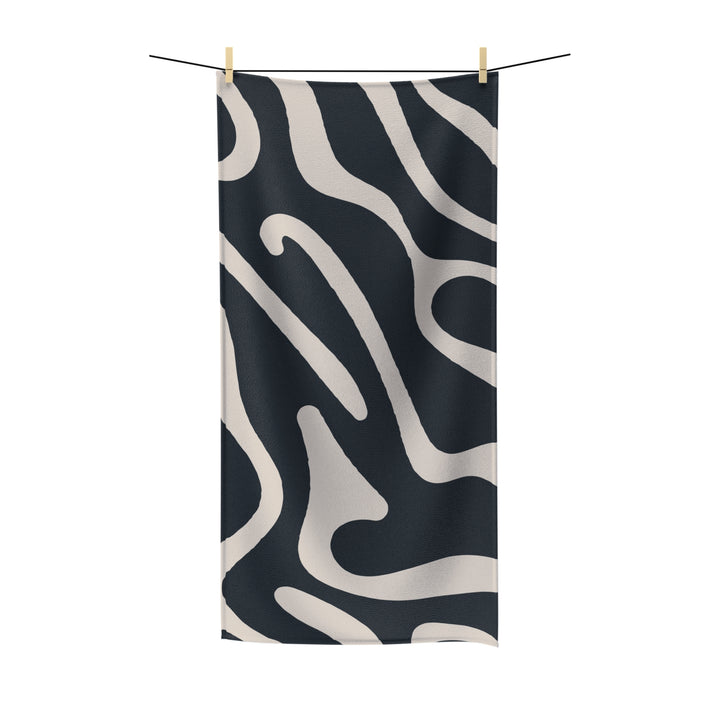 Abstract Polycotton Towel | Solenriz - Rizzlly