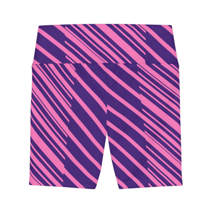 Vibrant Striped Workout Shorts | Solenriz - Rizzlly