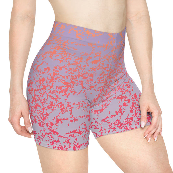 Pink Flamingo Biker Shorts | Solenriz - Rizzlly