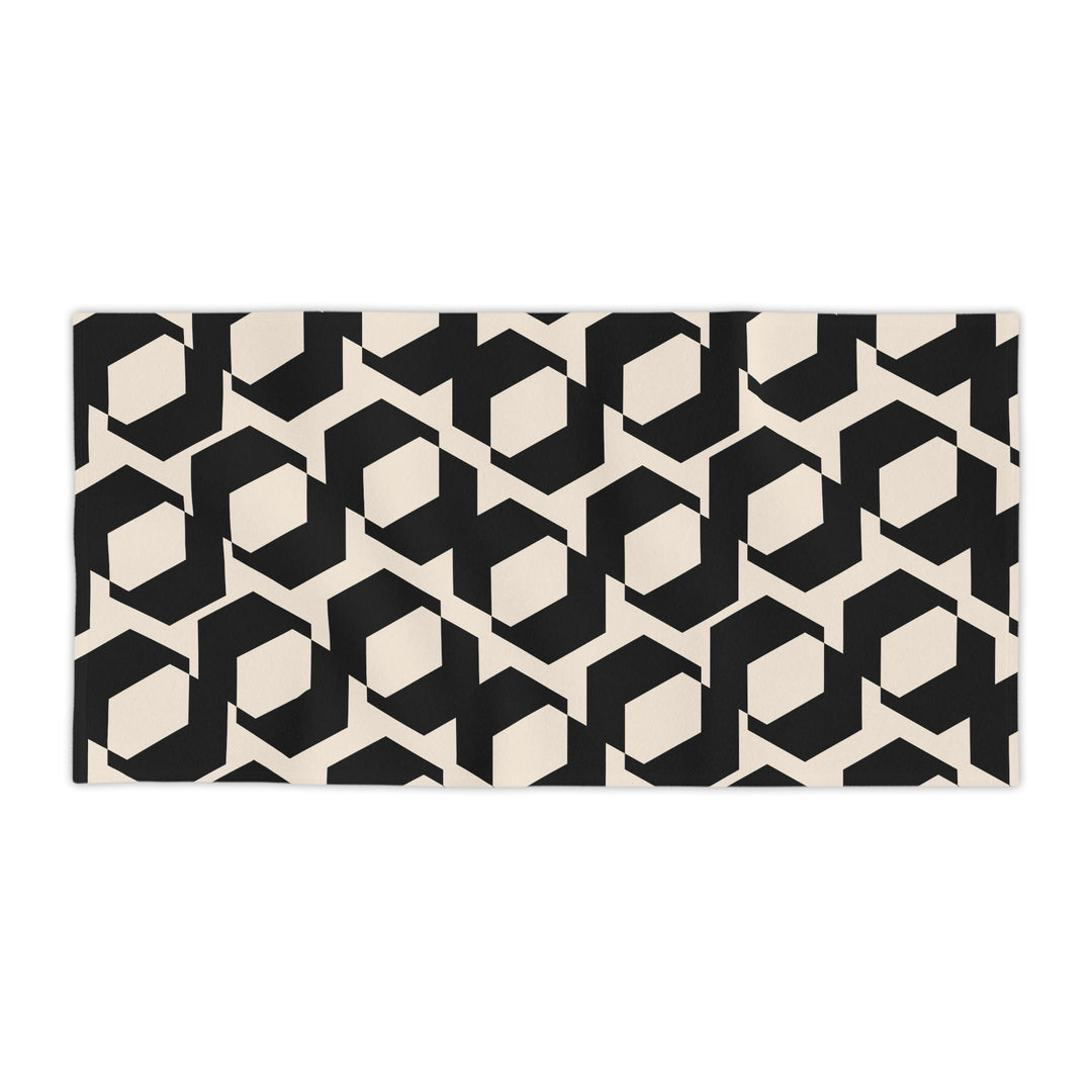 Stylish Geometric Beach Towel | Solenriz - Rizzlly
