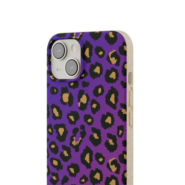 Gradient Leopard Biodegradable Cases