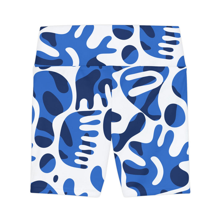 Blue Curves Workout Shorts | Solenriz - Rizzlly