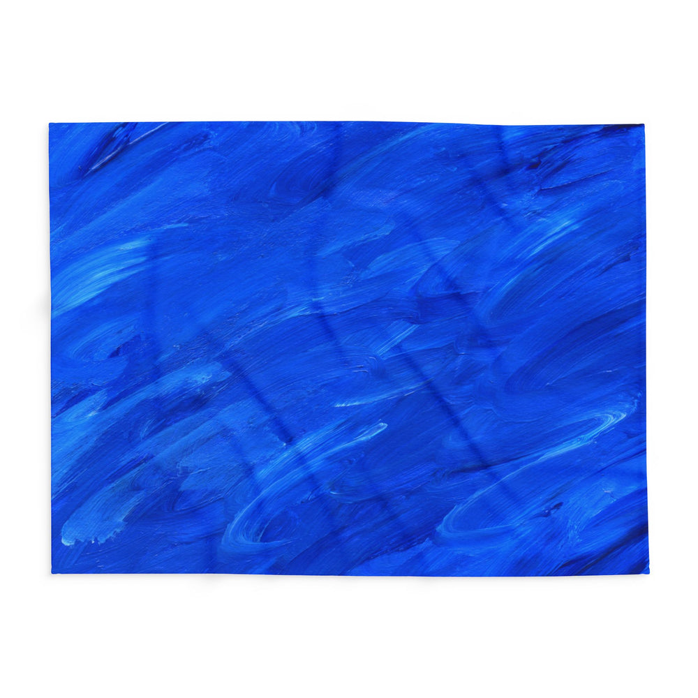 Cozy Blue Arctic Fleece Blanket | Solenriz - Rizzlly