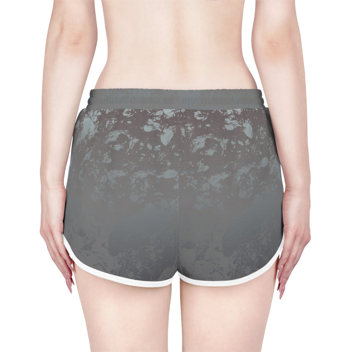 Women's Relaxed Shorts - Comfy Casual Beachwear with Abstract Design - Rizzlly