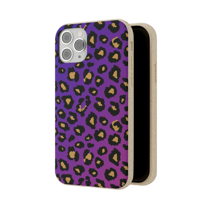 Gradient Leopard Biodegradable Cases