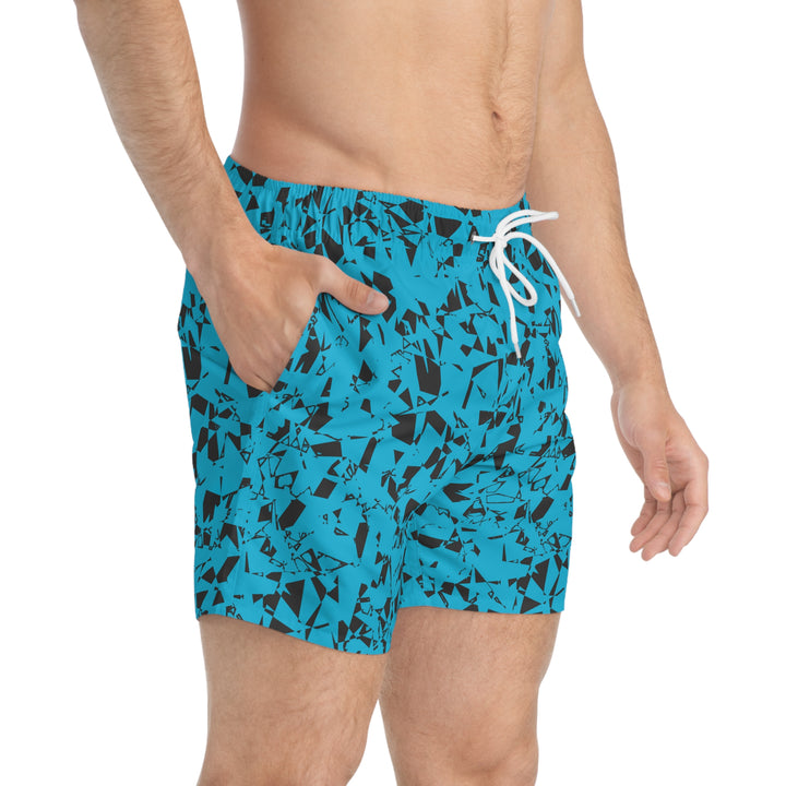Sharp Waves Swim Trunks | Solenriz