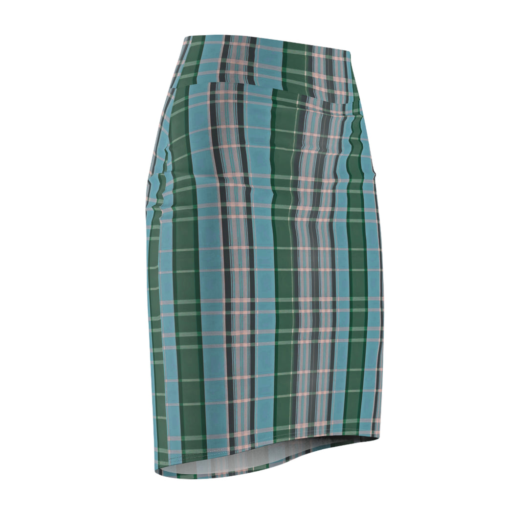 Tartan Pencil Skirt | Solenriz - Rizzlly