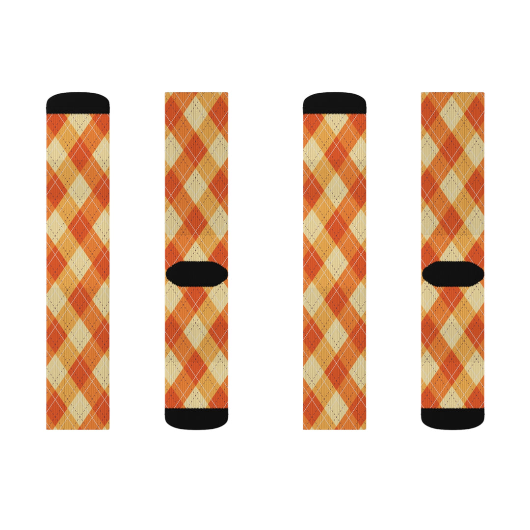 Fall Plaid Socks | Solenriz - Rizzlly
