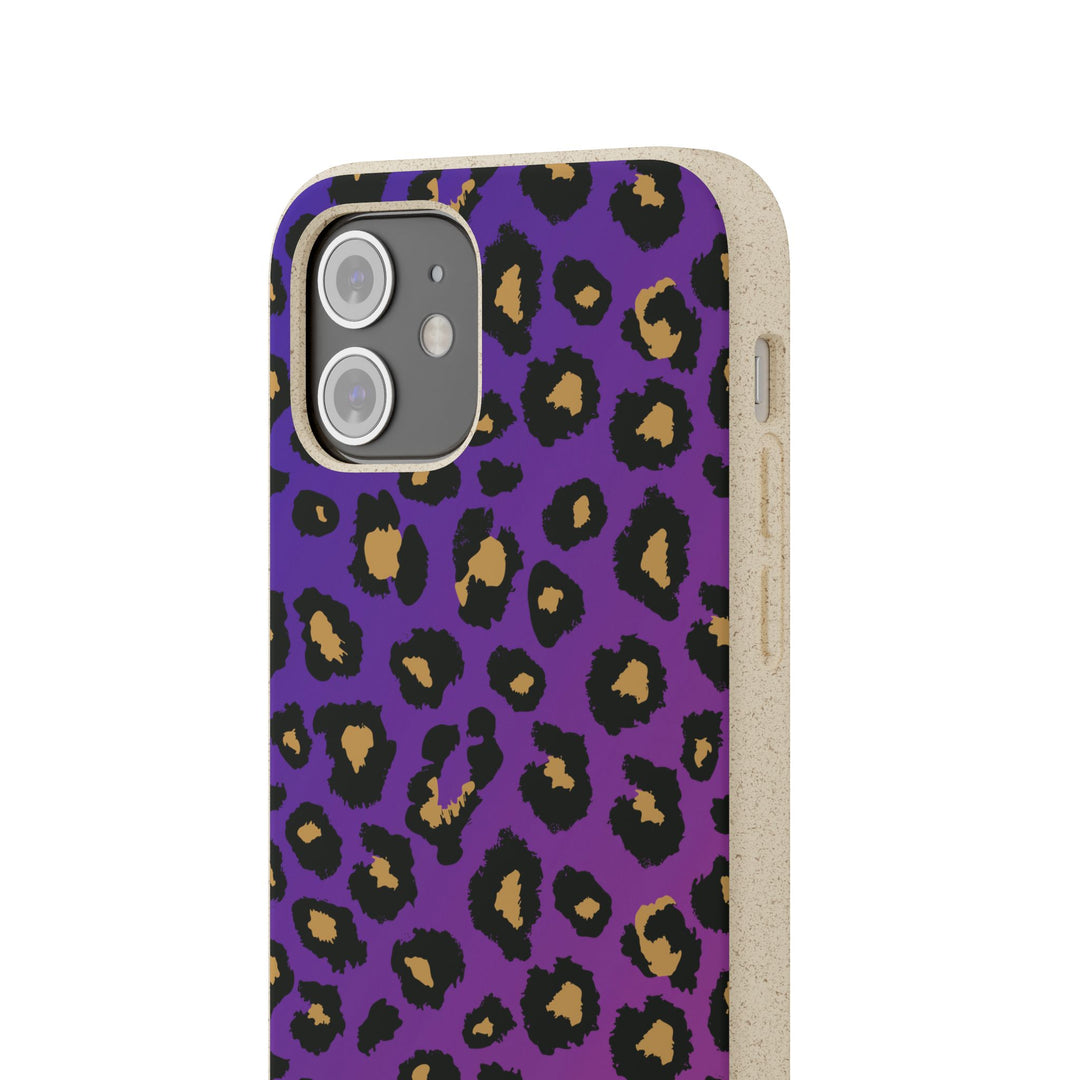 Gradient Leopard Biodegradable Cases