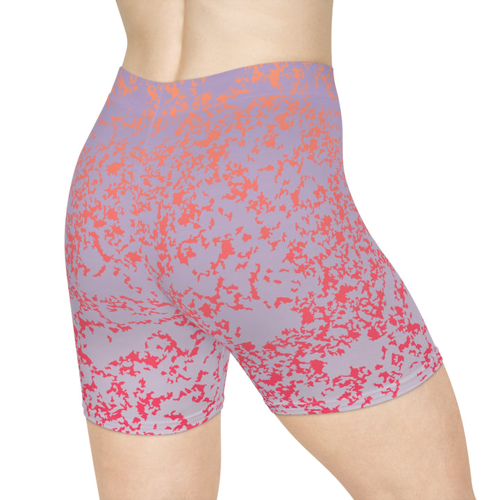 Pink Flamingo Biker Shorts | Solenriz - Rizzlly