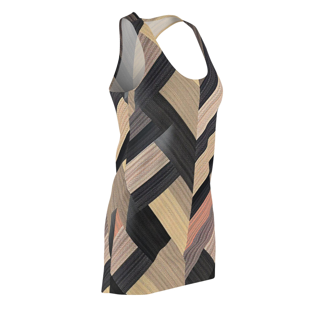 Chic Geometric Racerback Dress