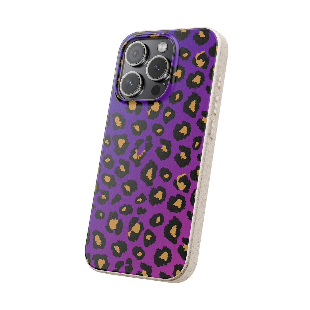 Gradient Leopard Biodegradable Cases