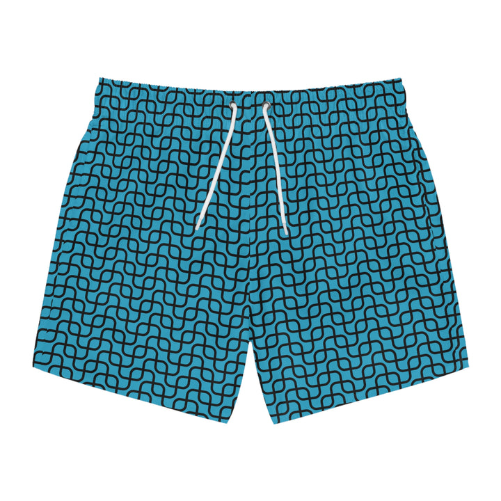 Summer Blue Swim Trunks | Solenriz