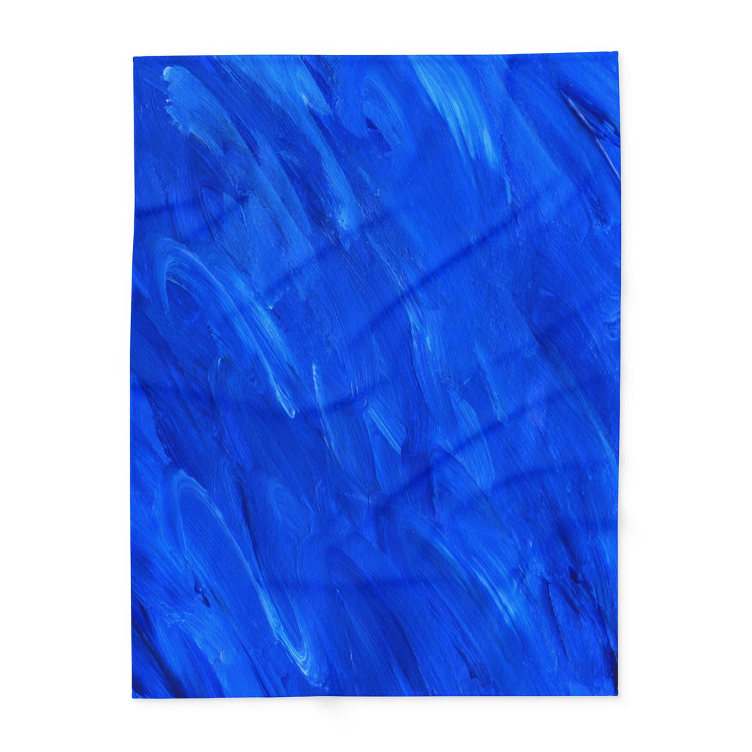 Cozy Blue Arctic Fleece Blanket | Solenriz - Rizzlly