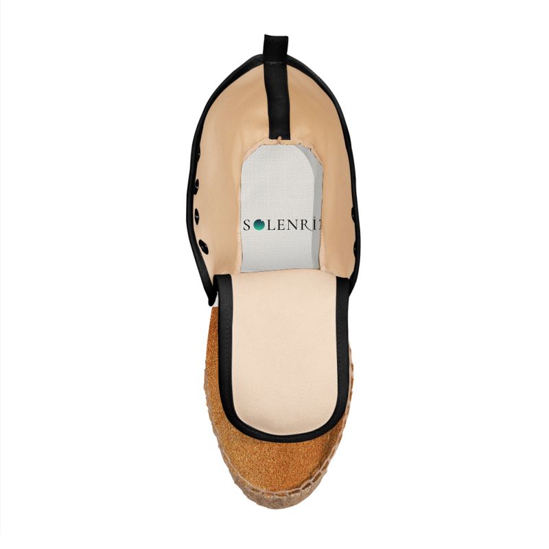 Camel Hi Top Espadrilles