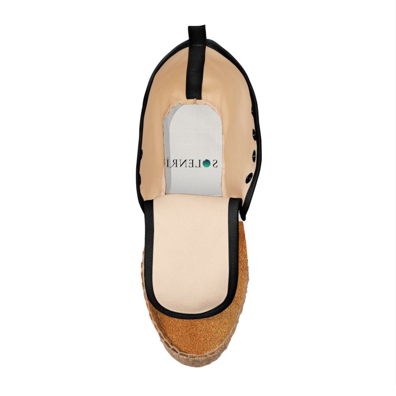 Camel Hi Top Espadrilles