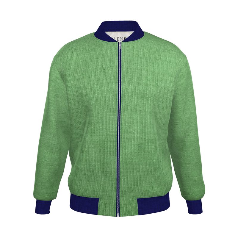 Green Gold Men's Bomber Jacket | Solenriz - Rizzlly