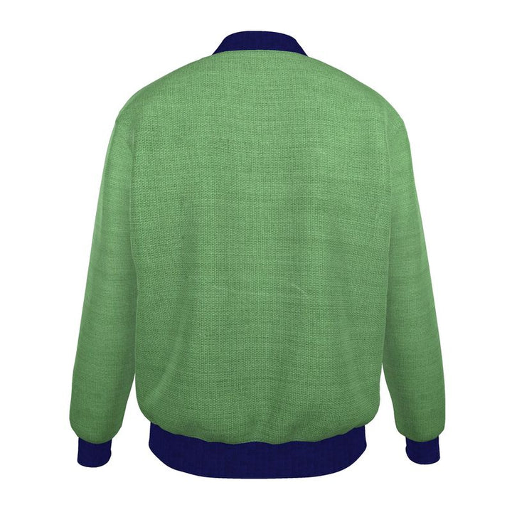 Green Gold Men's Bomber Jacket | Solenriz - Rizzlly