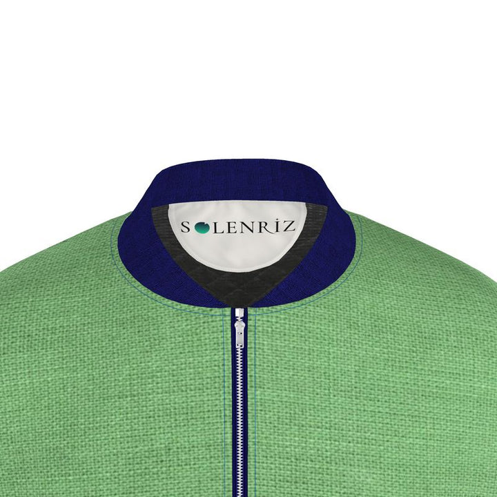 Green Gold Men's Bomber Jacket | Solenriz - Rizzlly
