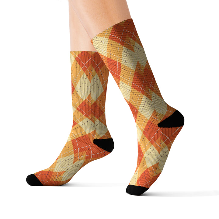 Fall Plaid Socks | Solenriz - Rizzlly