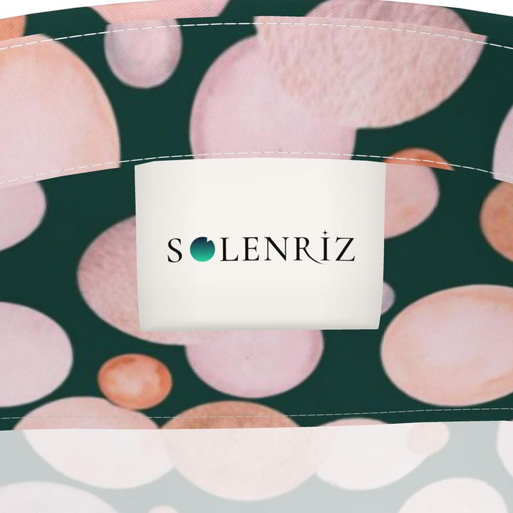Men’s Charcoal & Pastel Bubble Short-Sleeve Shirt | Solenriz - Rizzlly