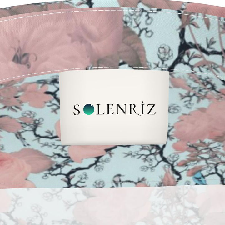 Men’s Blush Pink & Sage Floral Short-Sleeve Shirt | Solenriz - Rizzlly