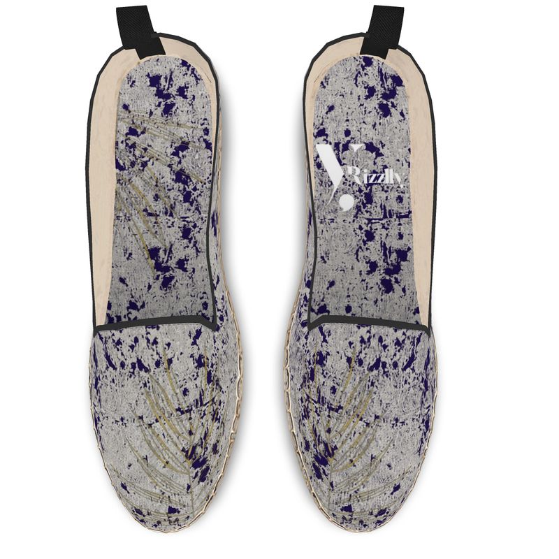 Baroque Print Loafer Espadrilles | Solenriz - Rizzlly
