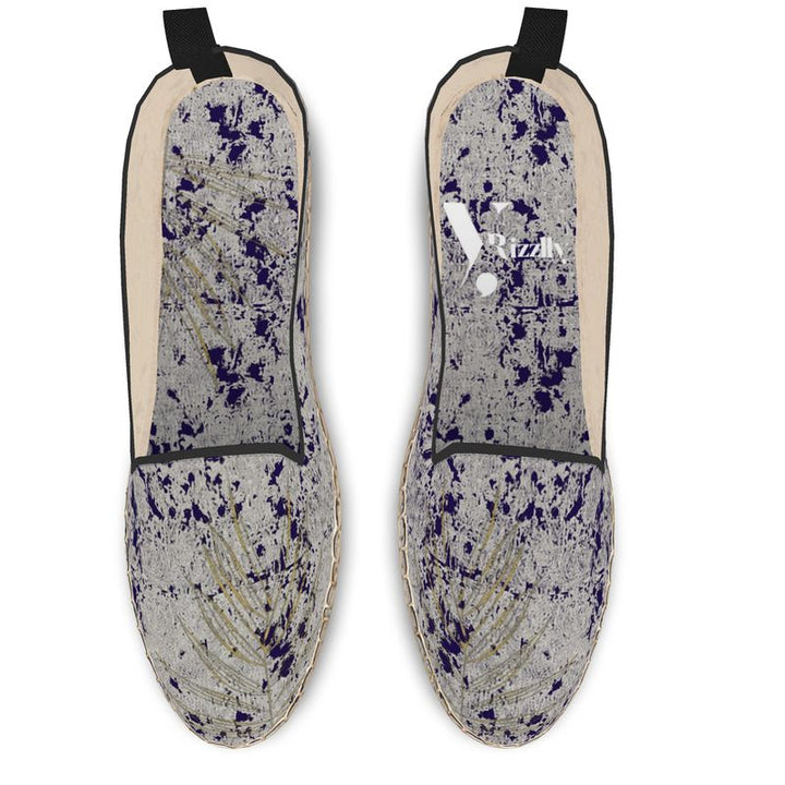 Baroque Print Loafer Espadrilles | Solenriz - Rizzlly