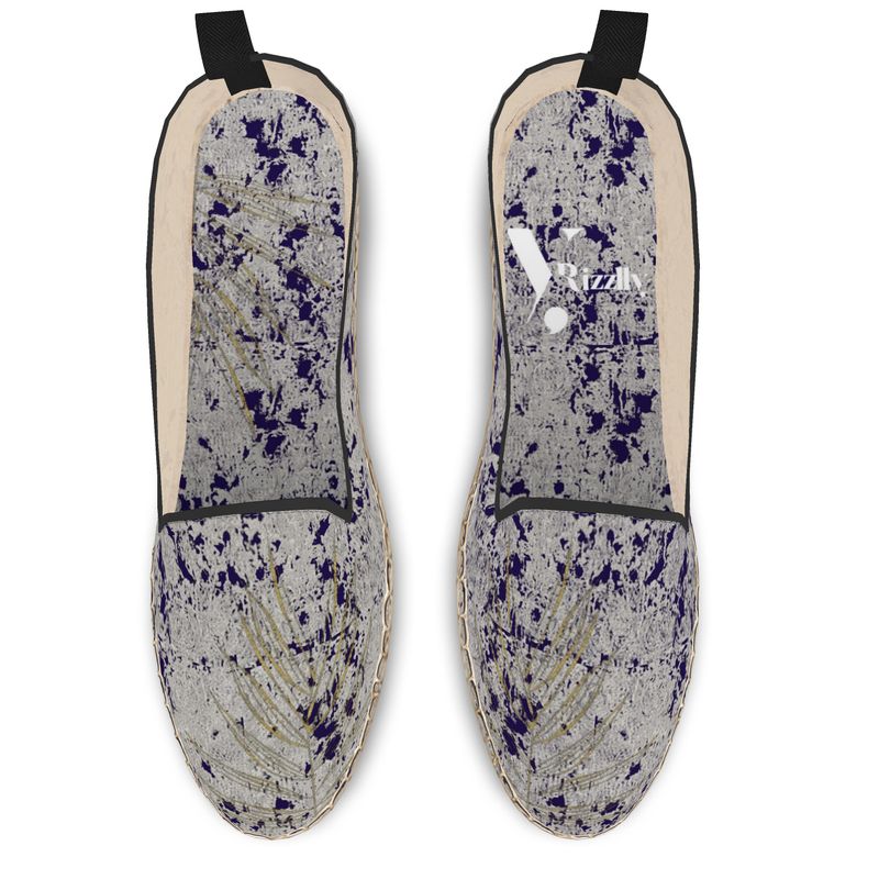 Baroque Print Loafer Espadrilles | Solenriz - Rizzlly